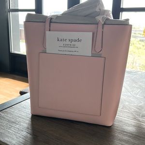 Kate spade daily tote in chalk pink